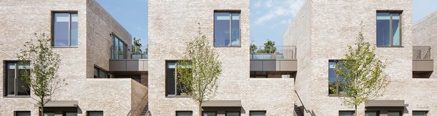 Modern terraced houses