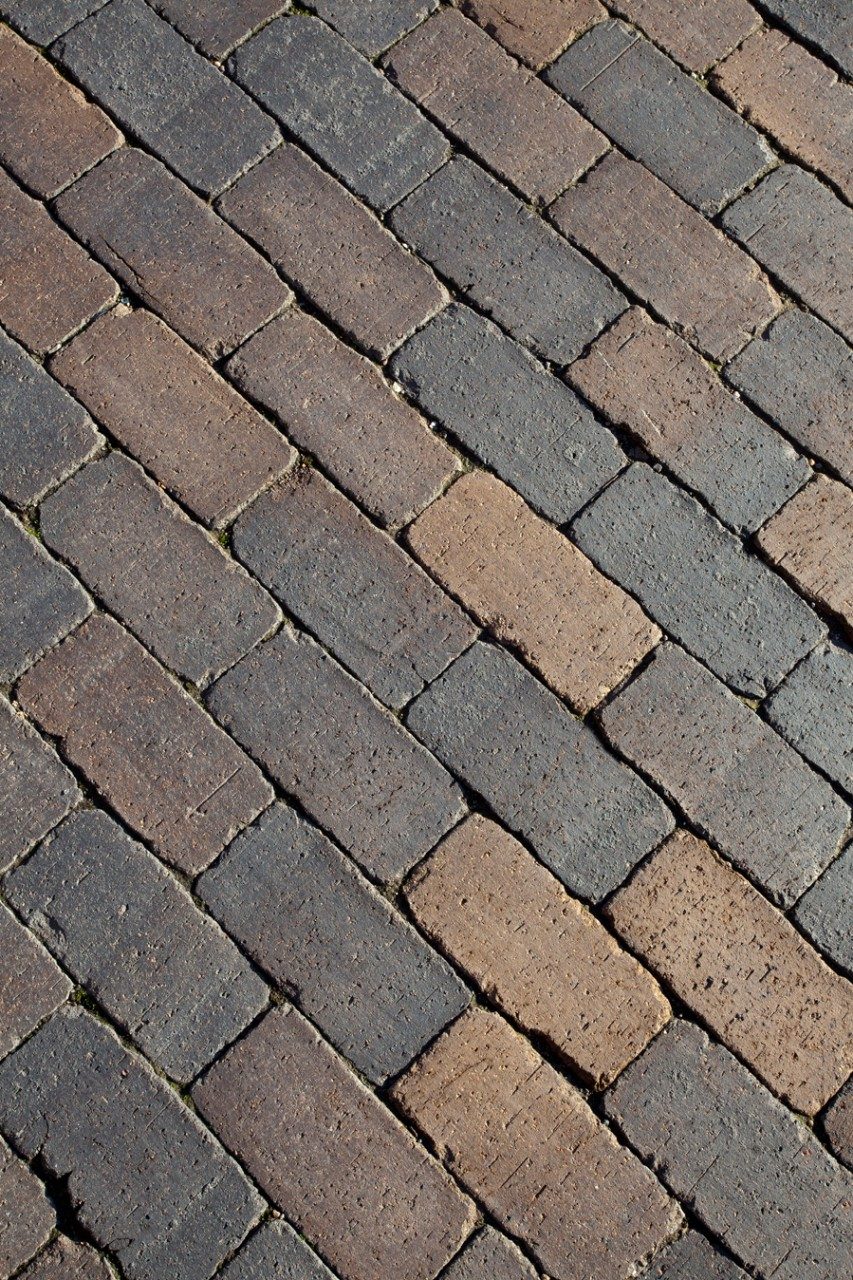 Vintage Tumbled Blue Brindled