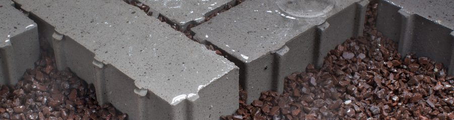 Aquata permeable clay pavers