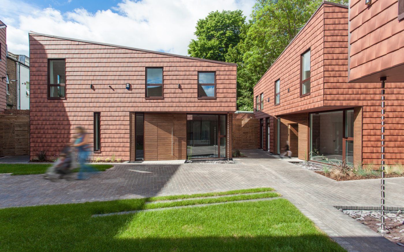 Courtyard of Kaolin Court residential development
