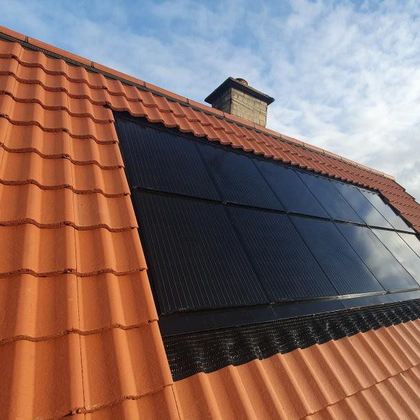 East Riding in-roof solar project