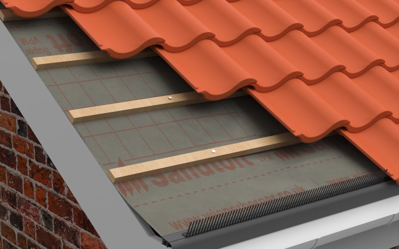 Eaves vent installation