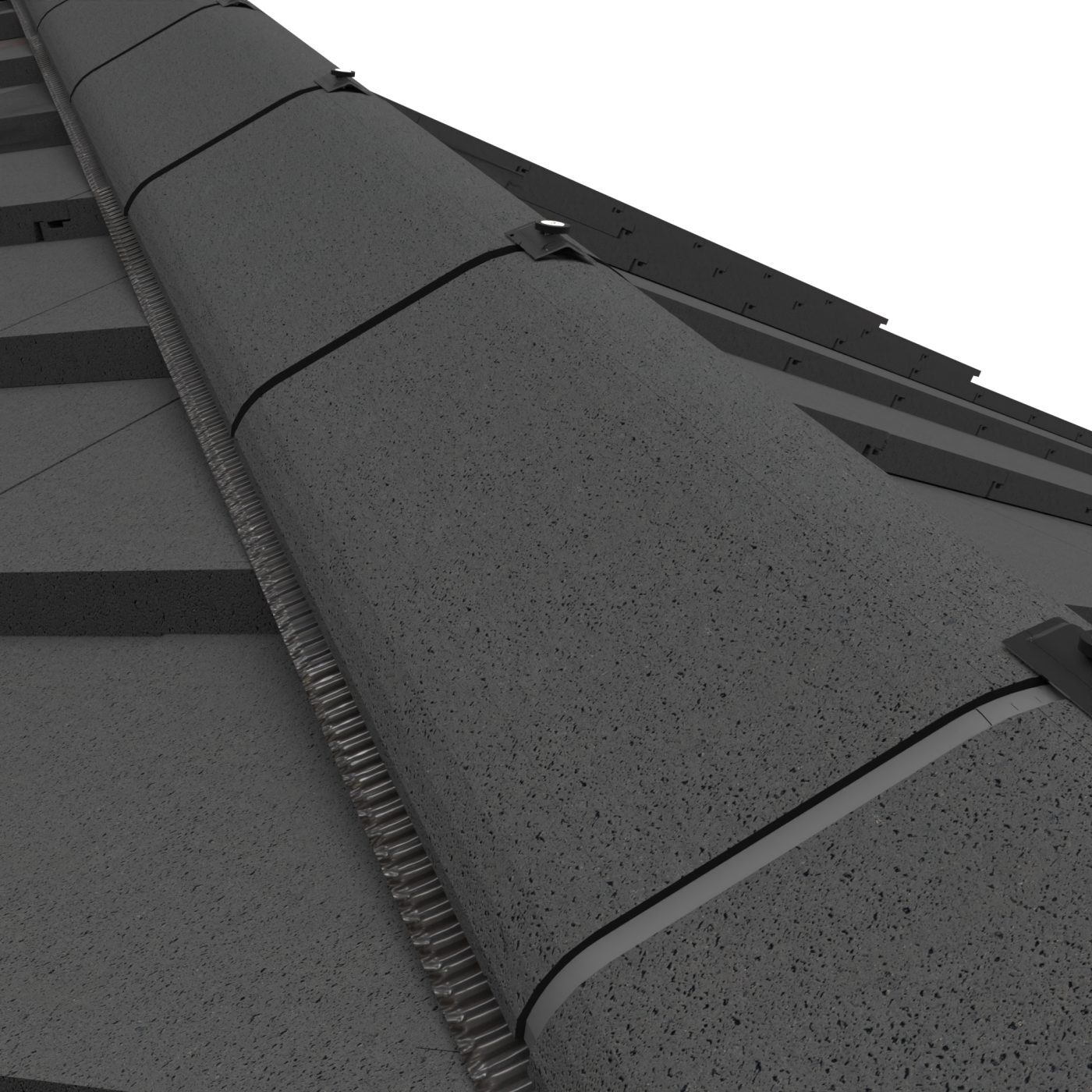 Sandtoft hip roof system finished