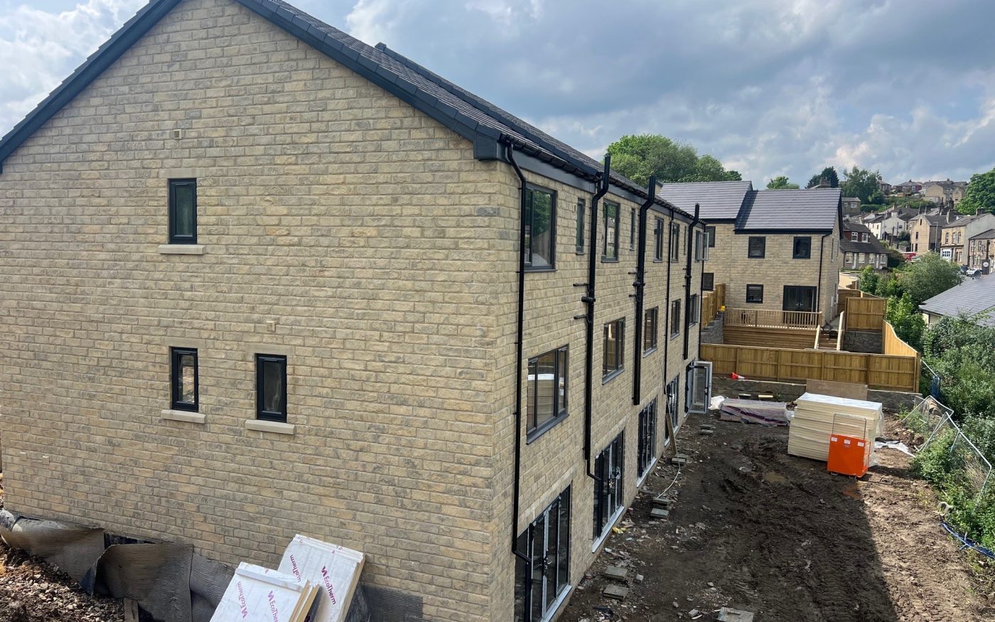 Newly developed 3 storey properties in Halifax