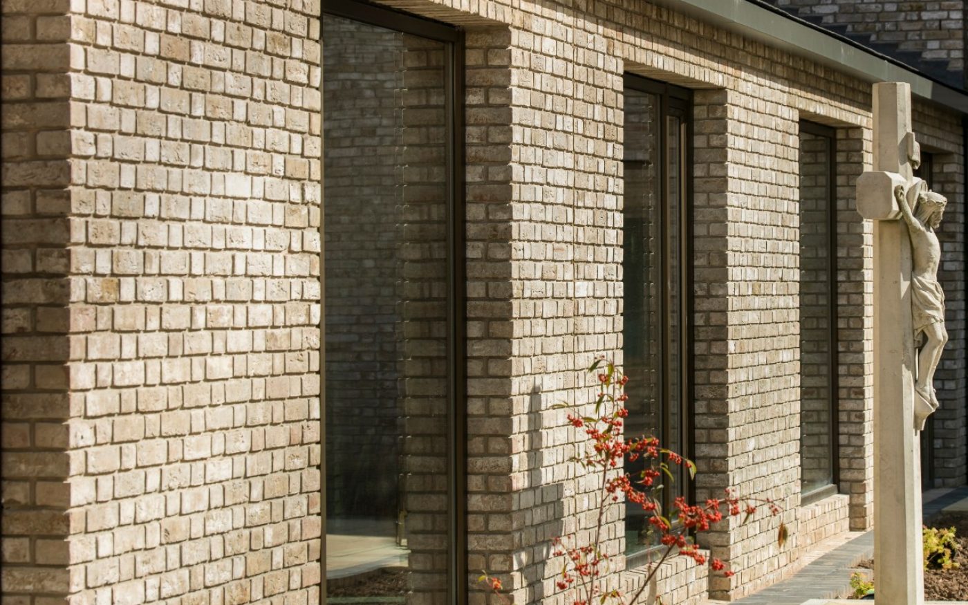 Con Mosso brickwork at monastery