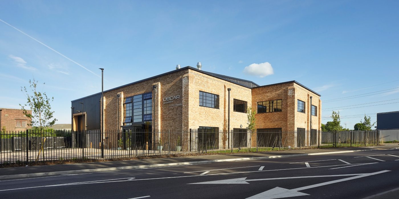 Large contemporary office building