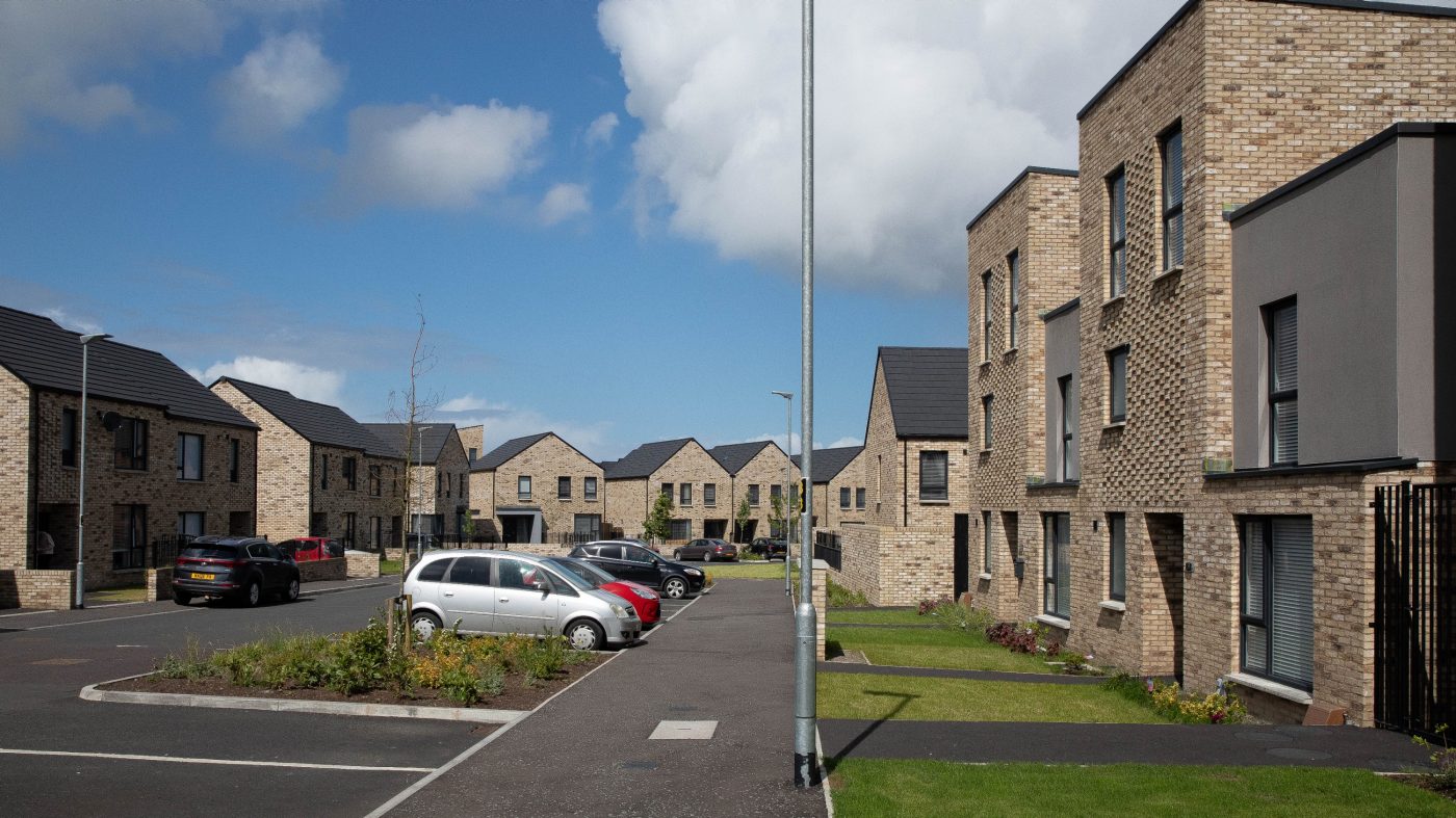 Beautiful brick details on the exterior of the building