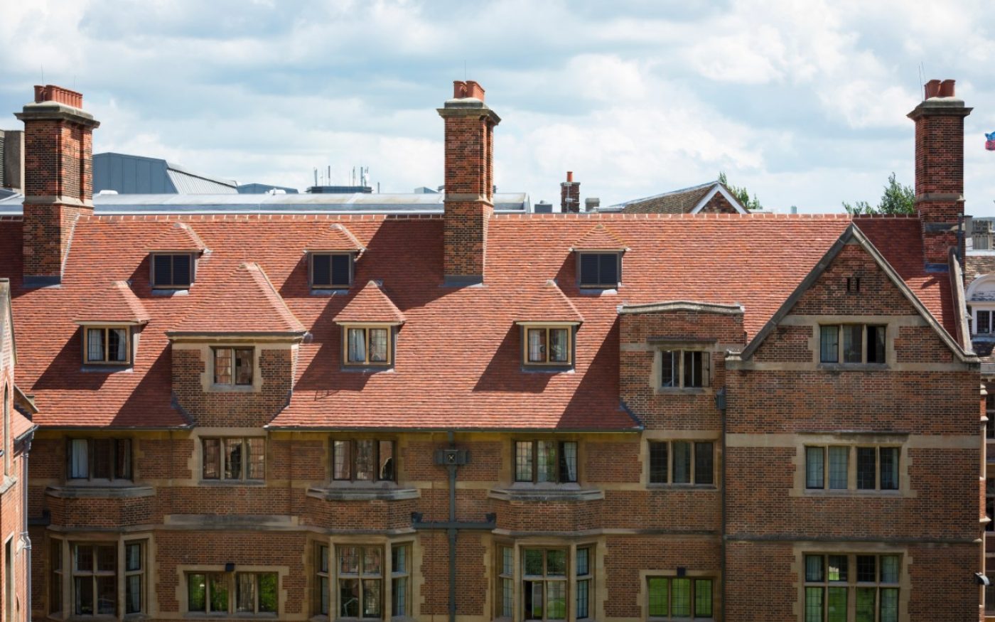 Historic Dokett Building renovated roof