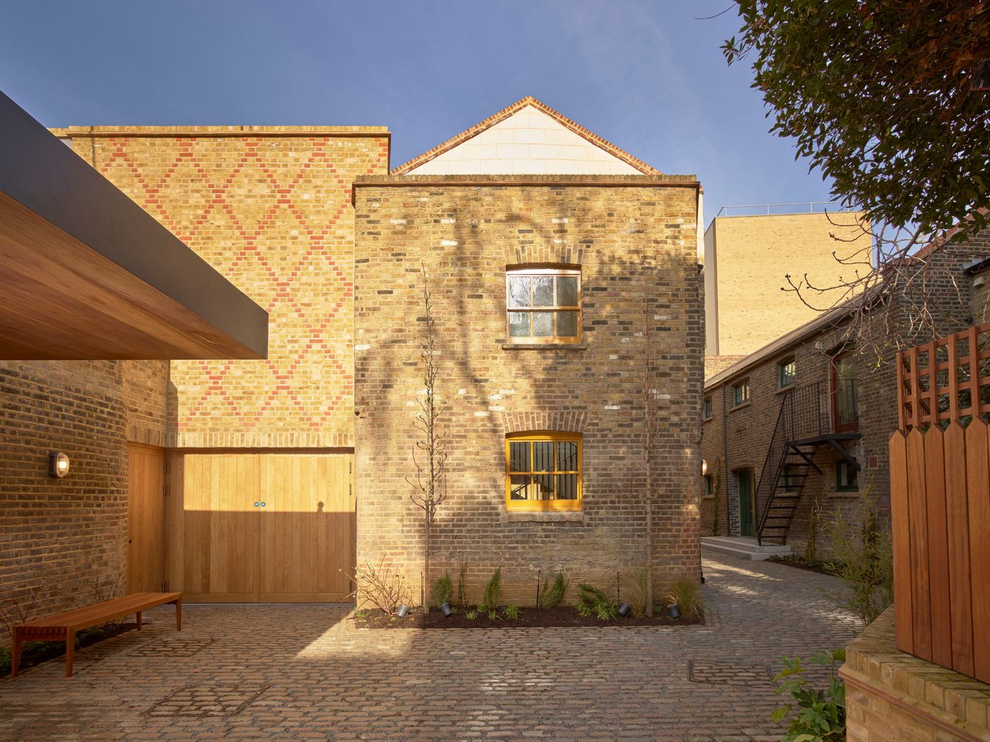 Courtyard space of The Gilbert and George Centre