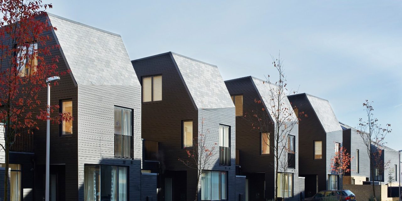 Modern design for semi-detached houses