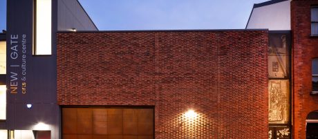 External facade of new arts and culture centre in Derry