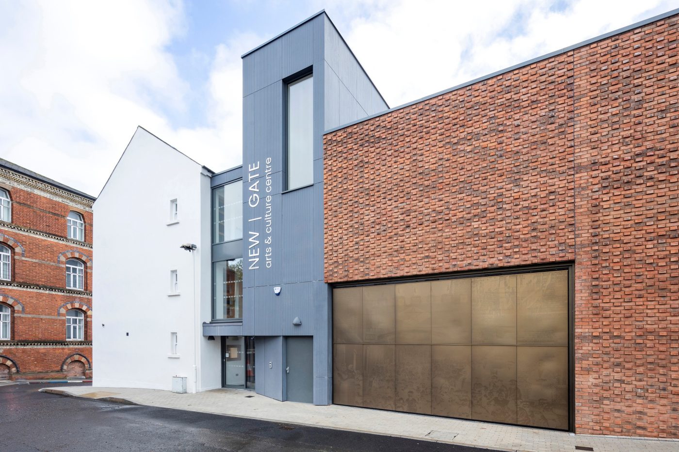 Beautiful brick details on the exterior of the building