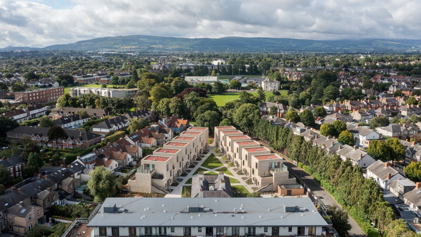 Birds eye view of the surround area of the development