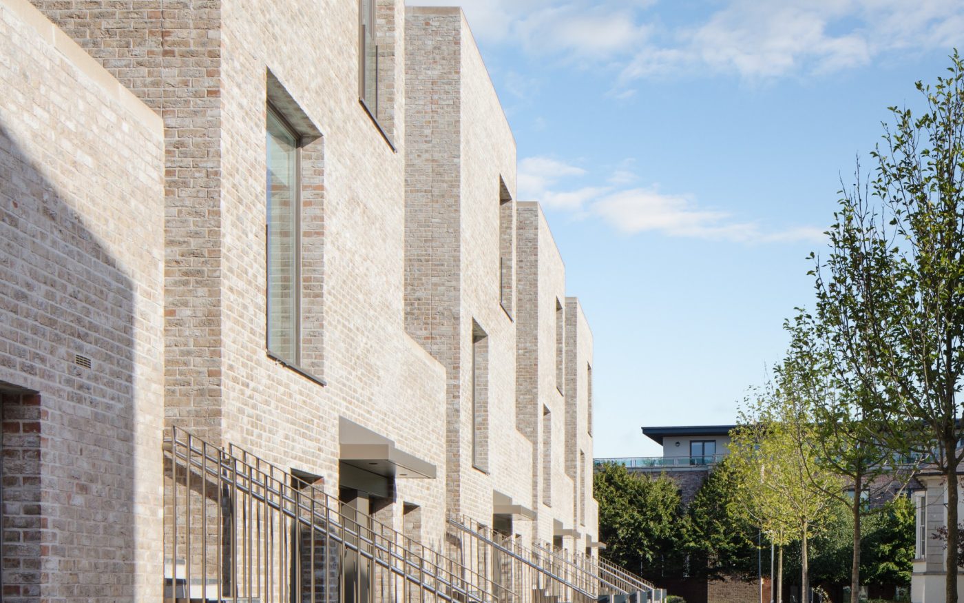 beautiful development using environmentally responsible Bronsgroen brick