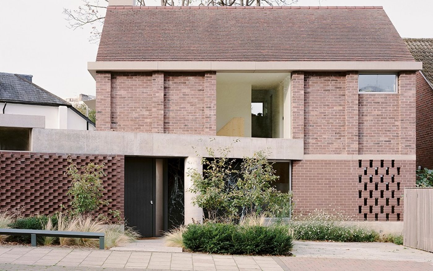 two storey modern home