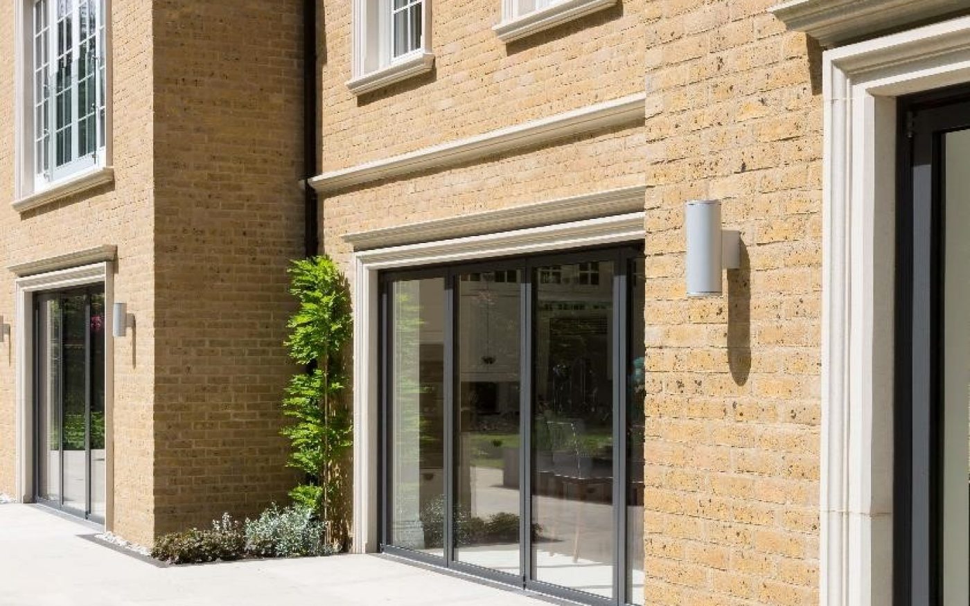 Wienerberger Smeed Dean London Stock bricks used for the facade of this home
