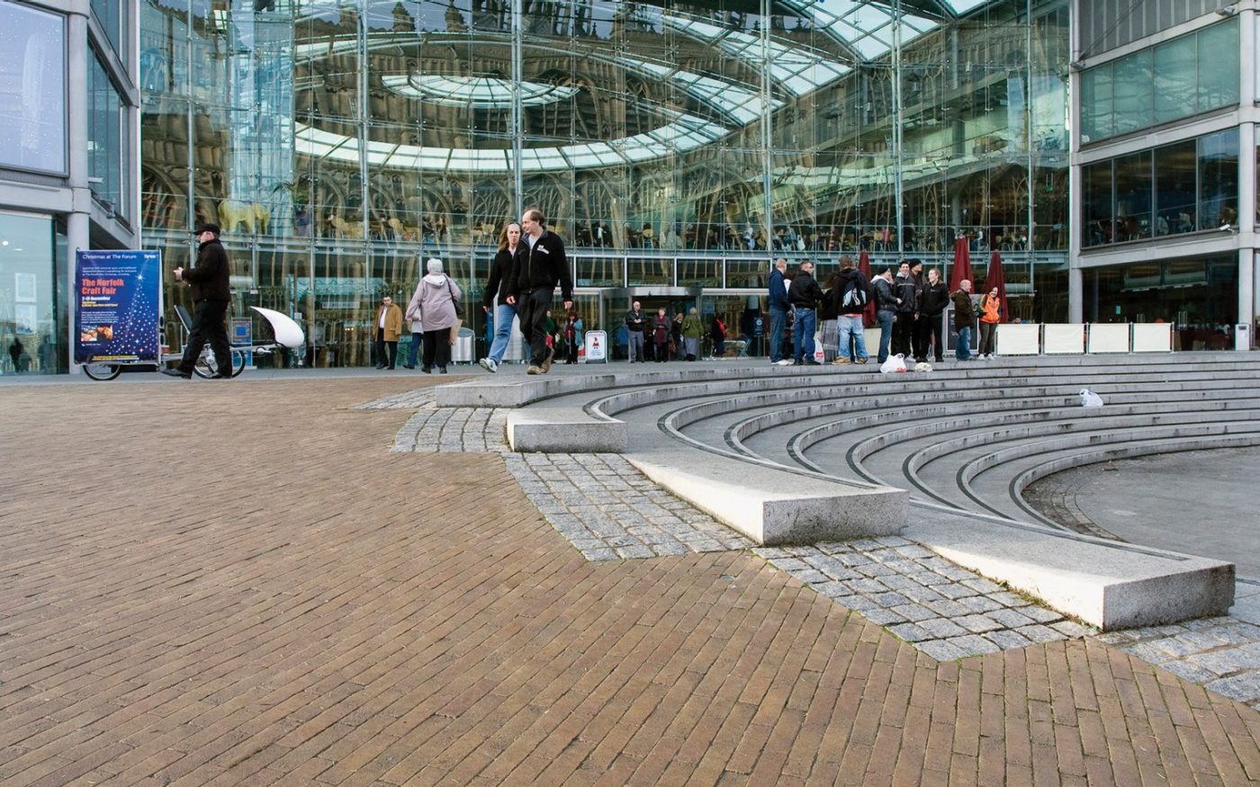 Block Paving in Public Setting