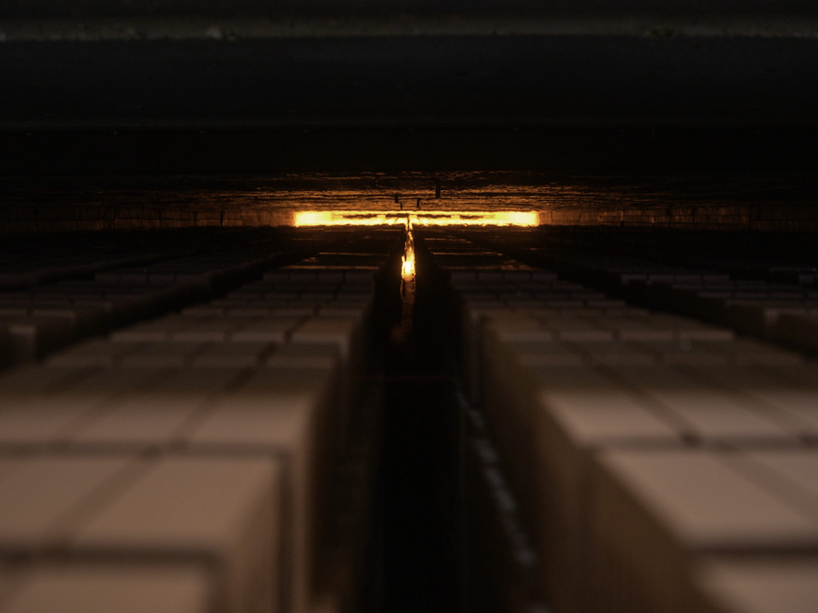 Wienerberger dutch clay pavers drying and firing in a kiln