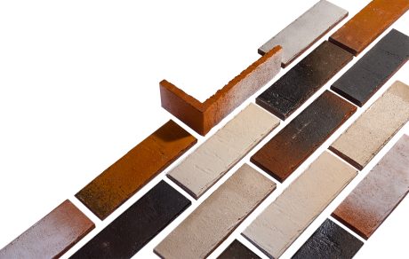 Manufactured brick slips