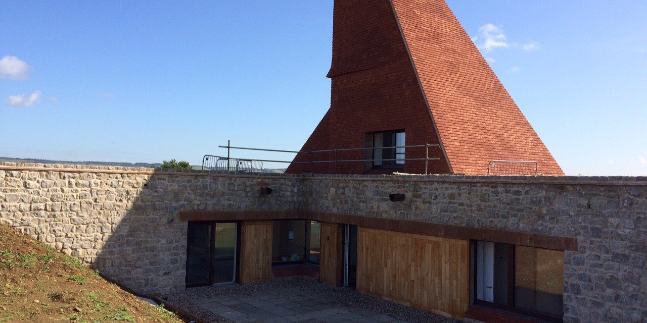 Caring Wood house building in progress