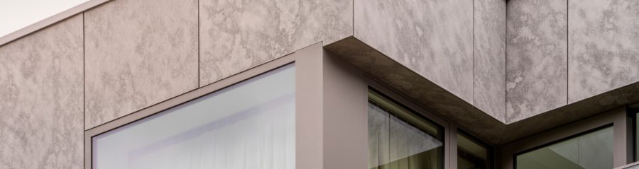 Close up of building facade SVK Puro Plus