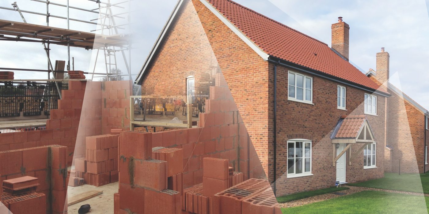 Brick sales block house