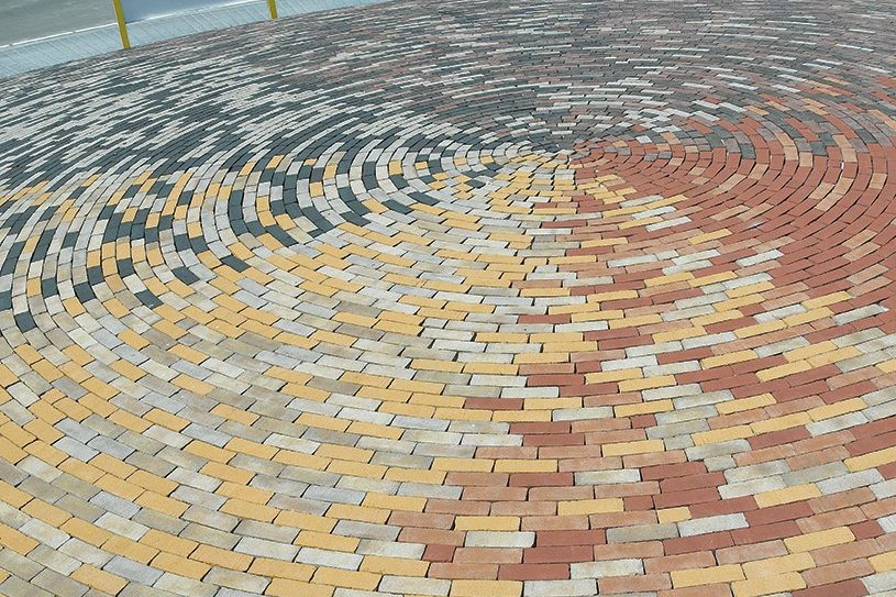 Brick production plant