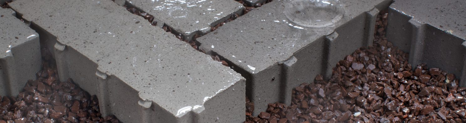 The purpose of Aquata pavers as an effective water drainage solution does not affect their versatility as a high-design landscaping option for commercial and domestic projects