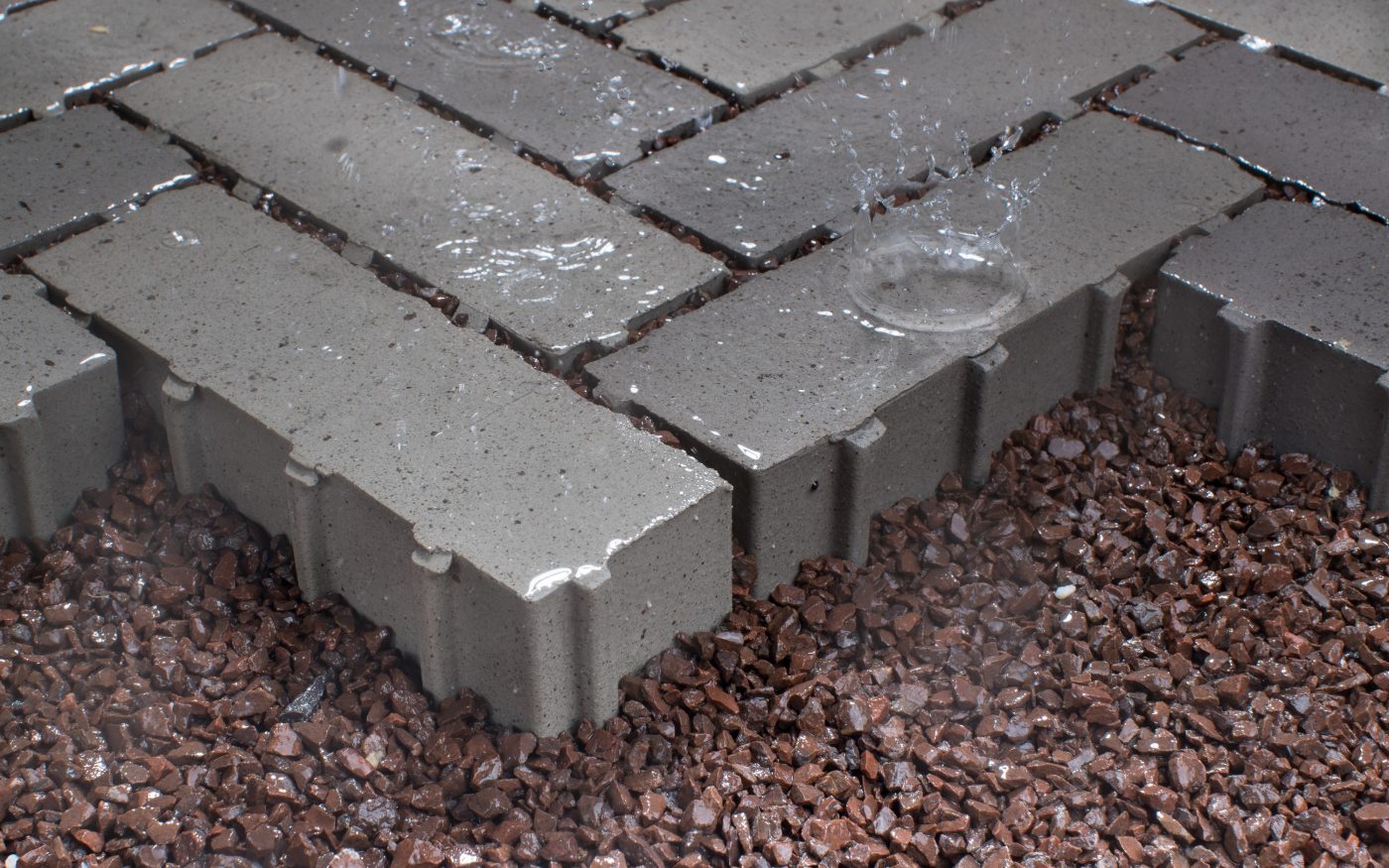 Aquata permeable pavers