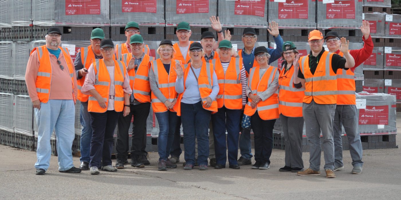 Brick Tour at Wienerberger UK.