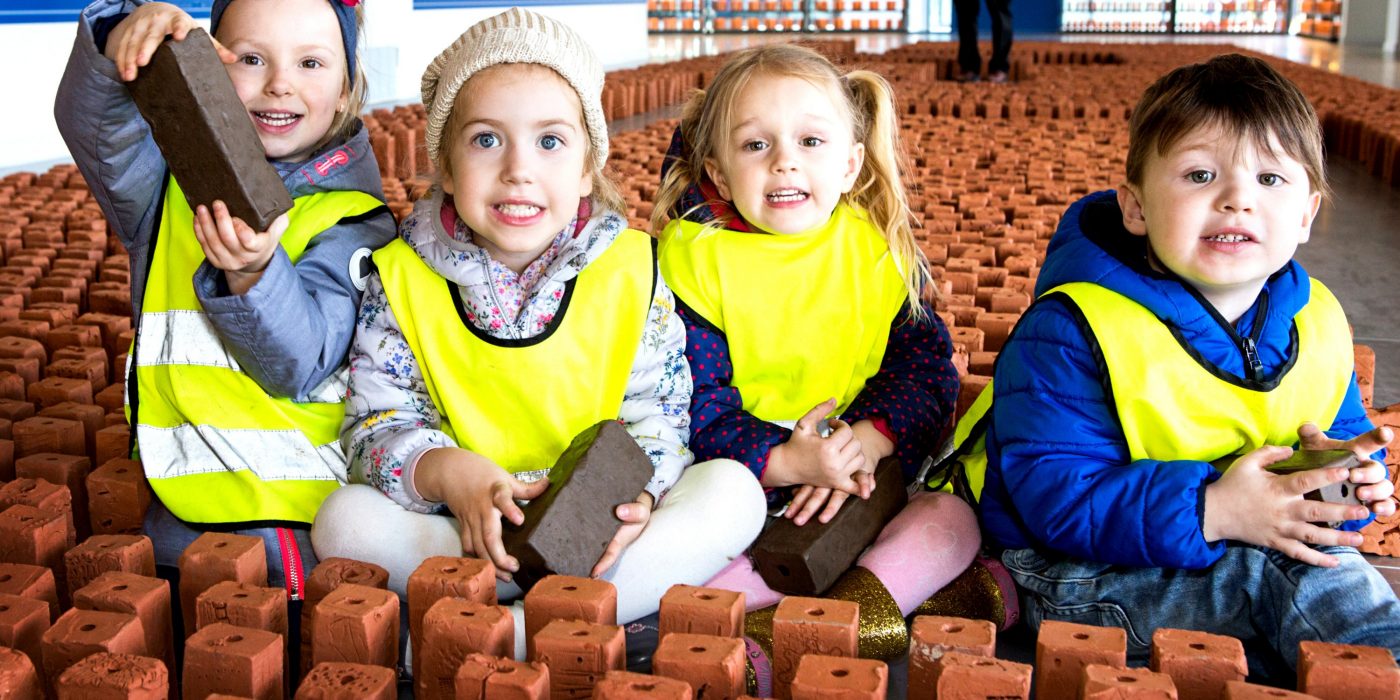 Sixteen tonnes of clay to 151 nursery schools for an art installation project celebrating Hull as the UK city of Culture 2017.