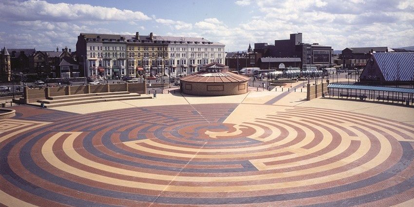 Dragfaced Chamfered Blue paver