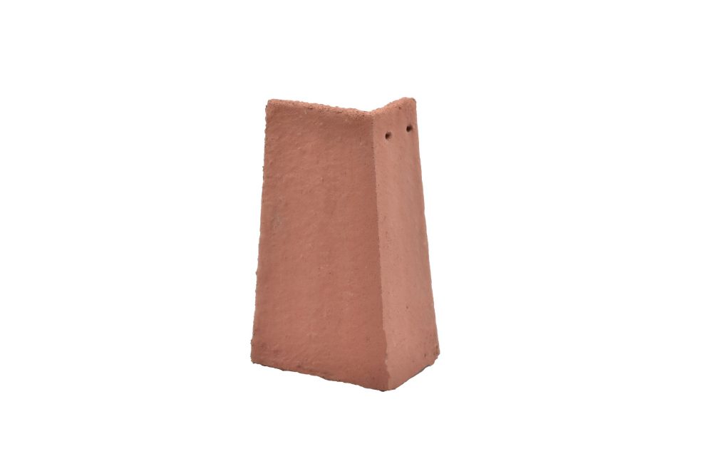 Plain Tile Cloaked Verge LH - Terracotta Red