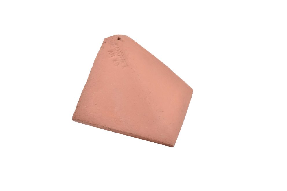 Plain Tile - Arris Hip 40 - Terracotta Red
