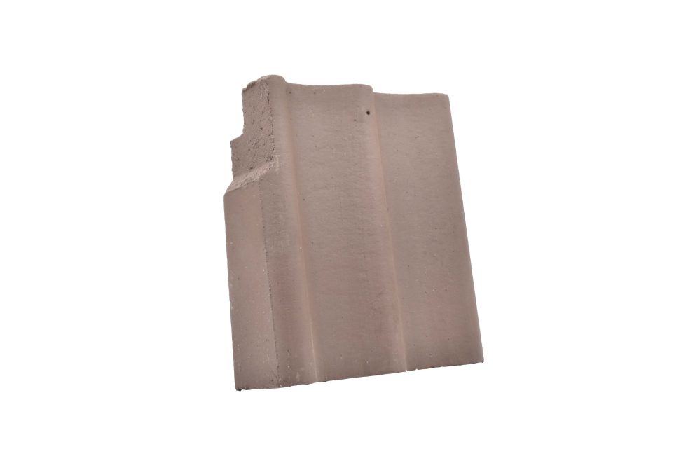 Double Pantile LH Cloaked Verge - Brown