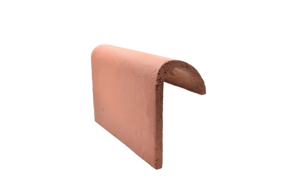 Half Round Mono Ridge - Terracotta Red