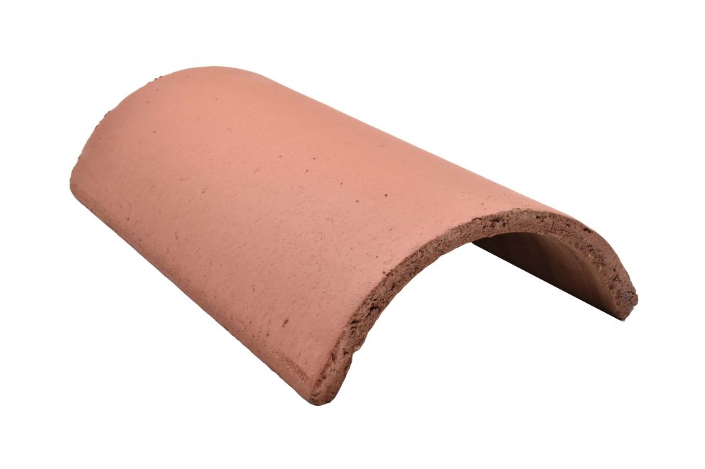 Half Round Ridge - Terracotta Red