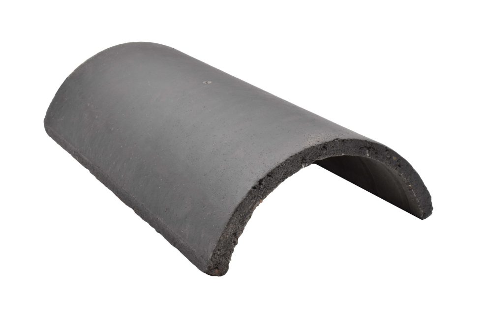 Half Round Security Ridge - Charcoal