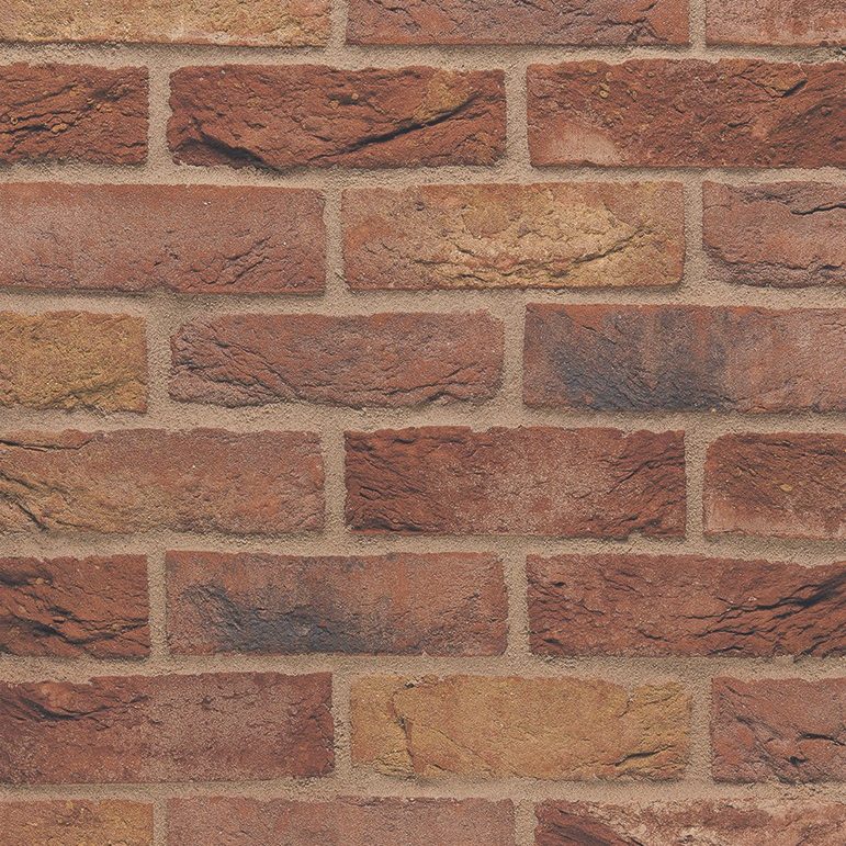Section of a brick wall
