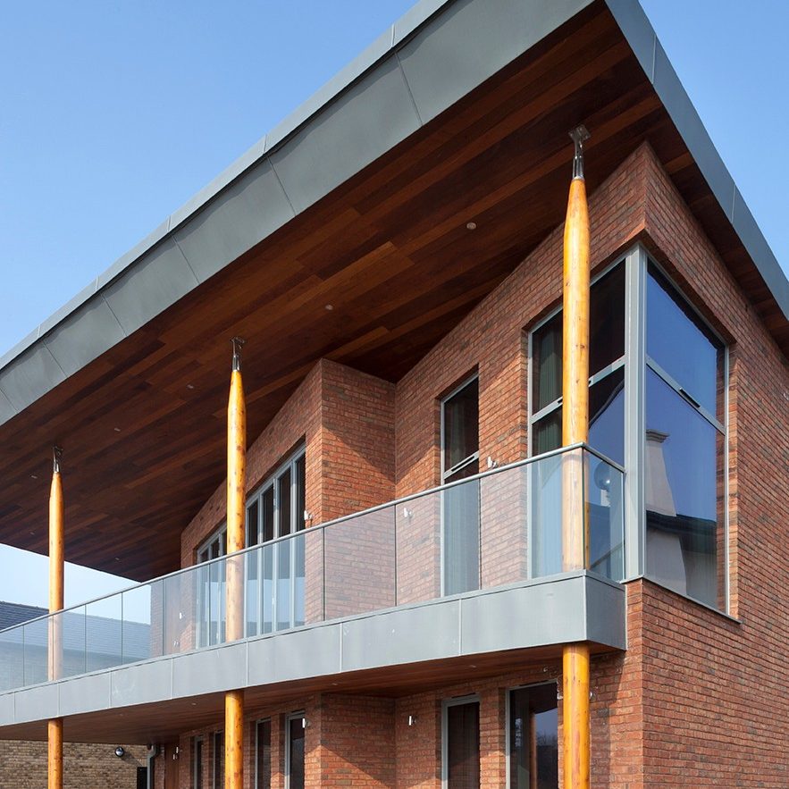 Loxley Red Soft Mud Creased Multi Brick used on Hollingworth Lakeside Home