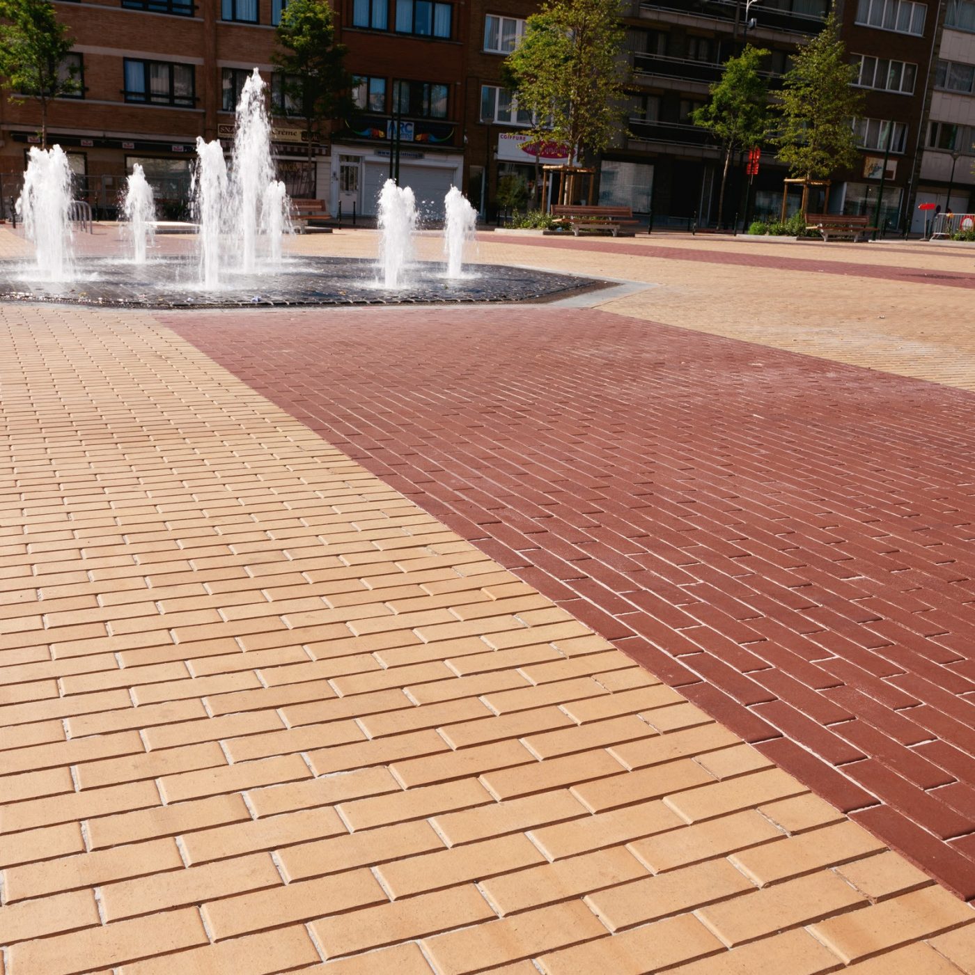 Reference photo infrastructure landscaping in Neder-Over-Heembeek