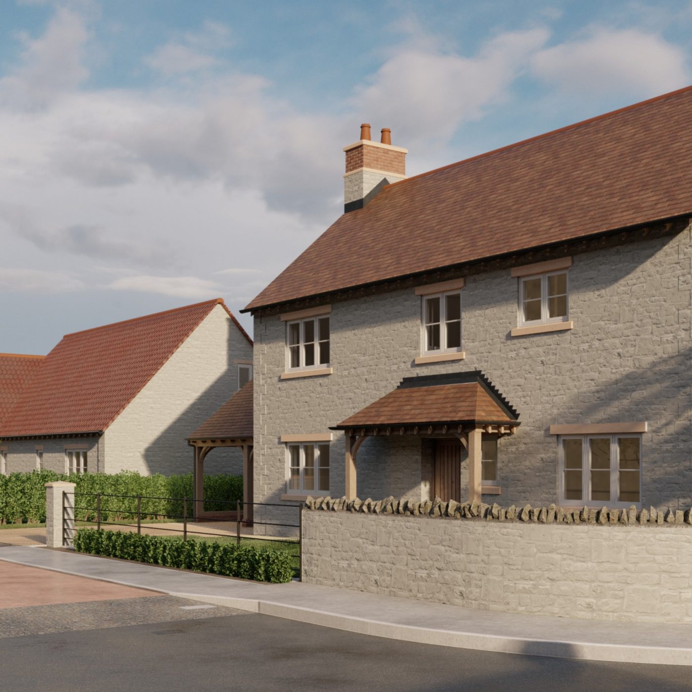 This image illustrates Archigility Horton Rendered Estate. 